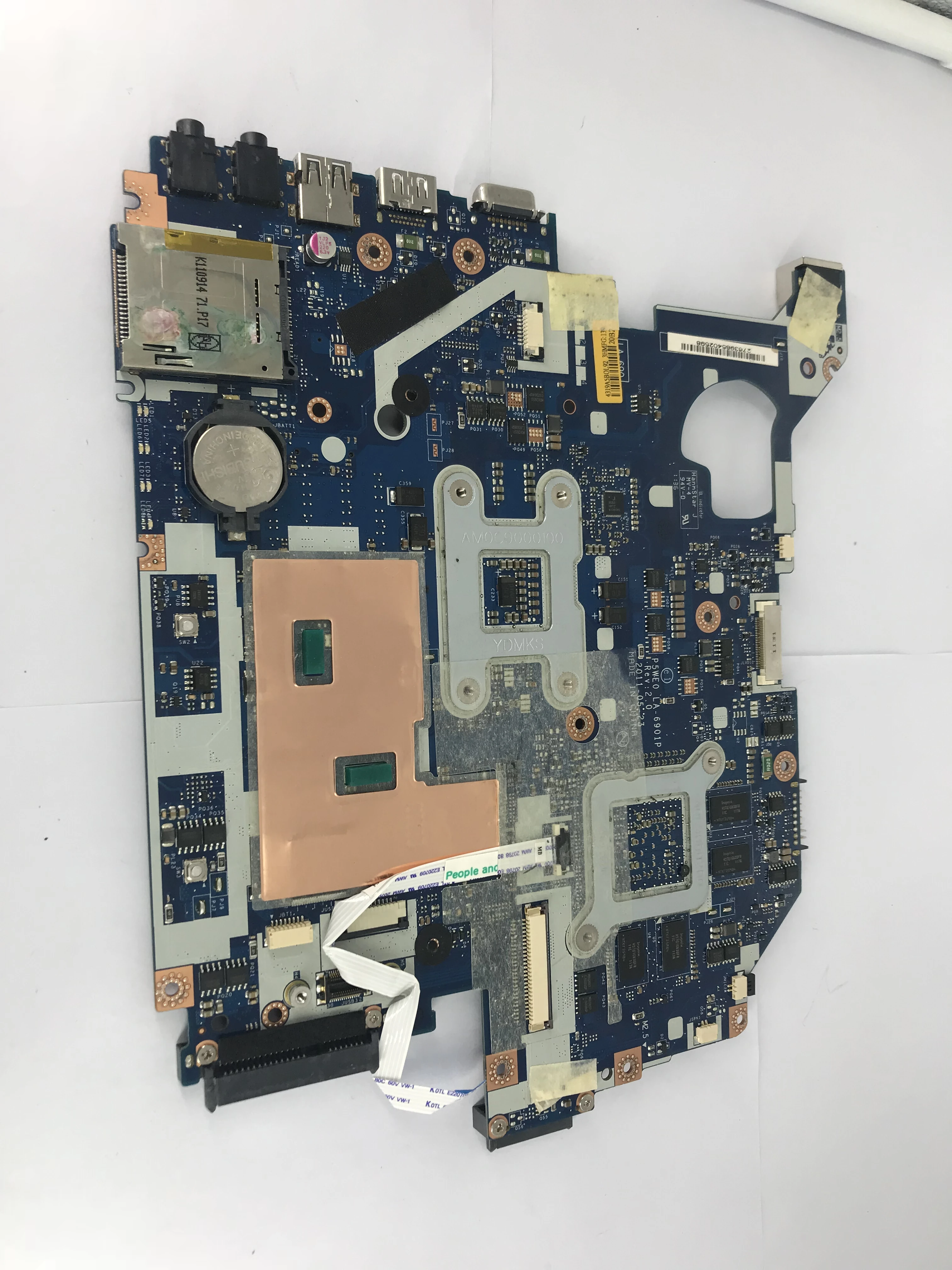 Материнская плата MBRCG02006 MBRCG02007 P5WE0 LA-6901P для ноутбука acer Aspire 5750 5750G MB. RCG02.006 DDR3 GT540M полностью протестирована