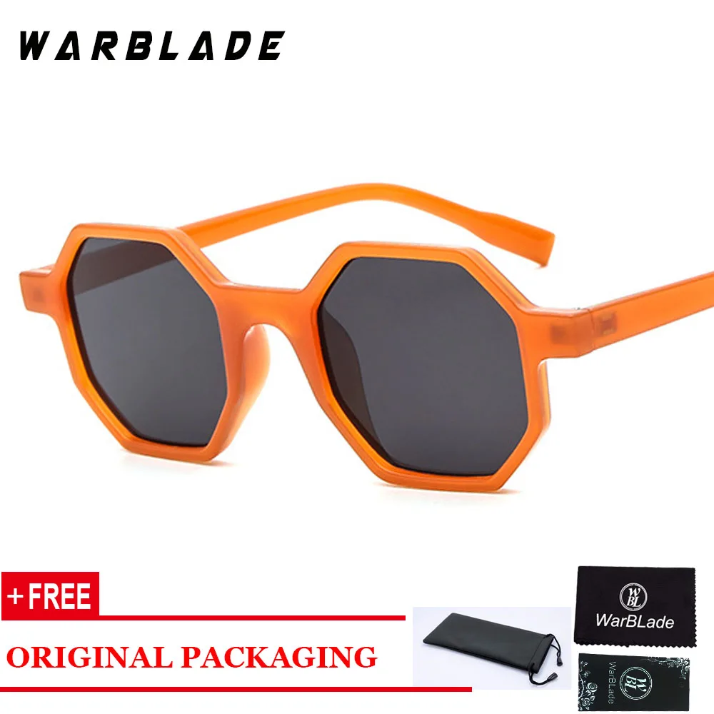 Женские многоугольные солнцезащитные очки WARBLADE роскошные брендовые