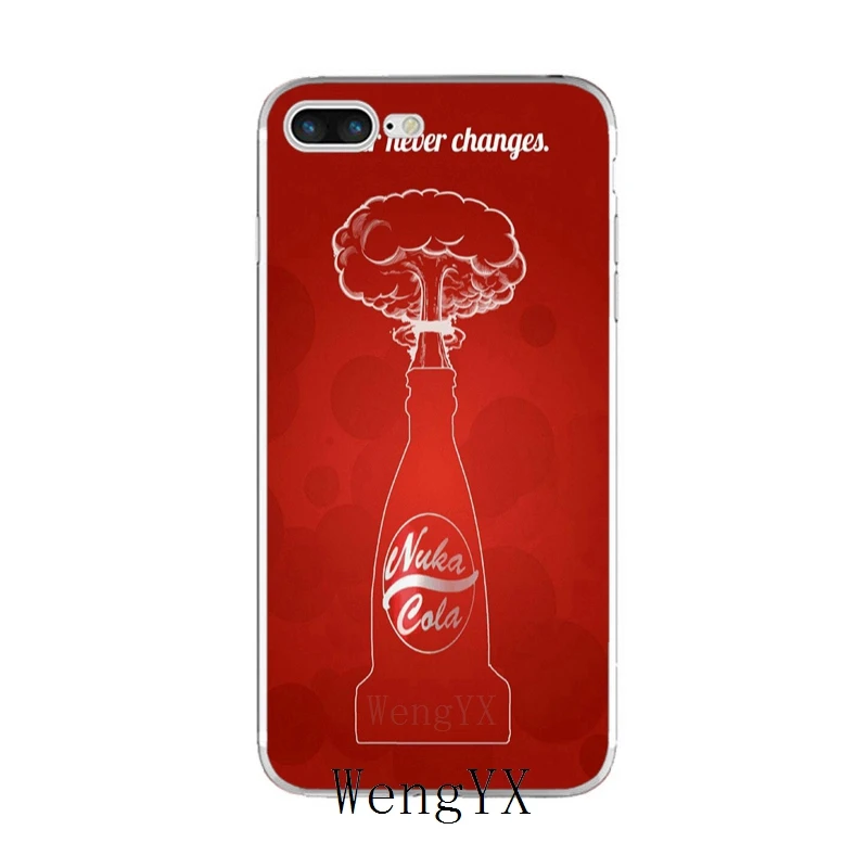 Nuka Cola девушка плакат тонкий силиконовый мягкий чехол для телефона из ТПУ для iPhone X 8 8plus 7 7plus 6 6s plus 5 5S 5c SE 4 4S - Цвет: girl-poster-A-07