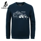 Пионерский лагерь осень зима толстовки брендовая мужская одежда теплая флисовая мужская толстовка качество 100% хлопок толстовки 305118