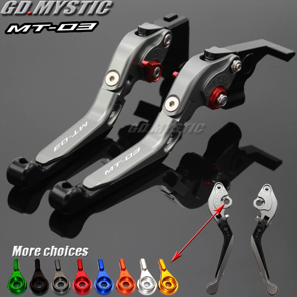 8 видов цветов CNC рычаги тормоза мотоцикла сцепления для YAMAHA MT 03 MT03 2006 2007 2008 2009 2010