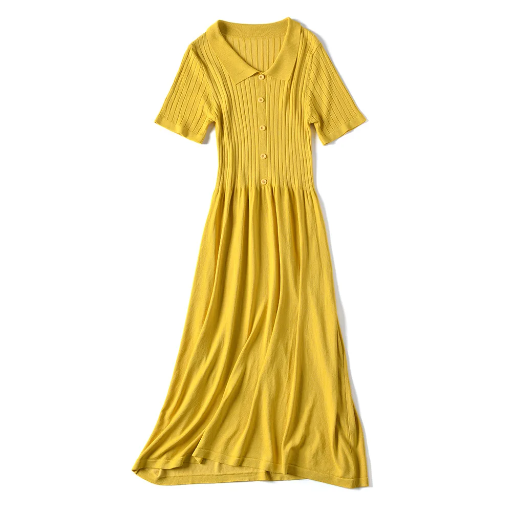 Длинное платье-футболка женское летнее Повседневное платье с v-образным вырезом