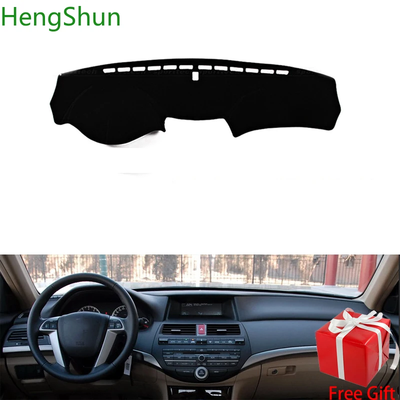 

For Honda accord 2008-2013 Dashboard Cover Sun Shade Non-slip Dash Mat Carpet Car Stickers Interior Accessories