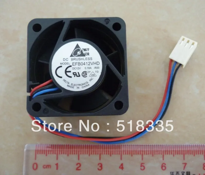

delta EFB0412VHD 4020 12V 0.18A 3-P