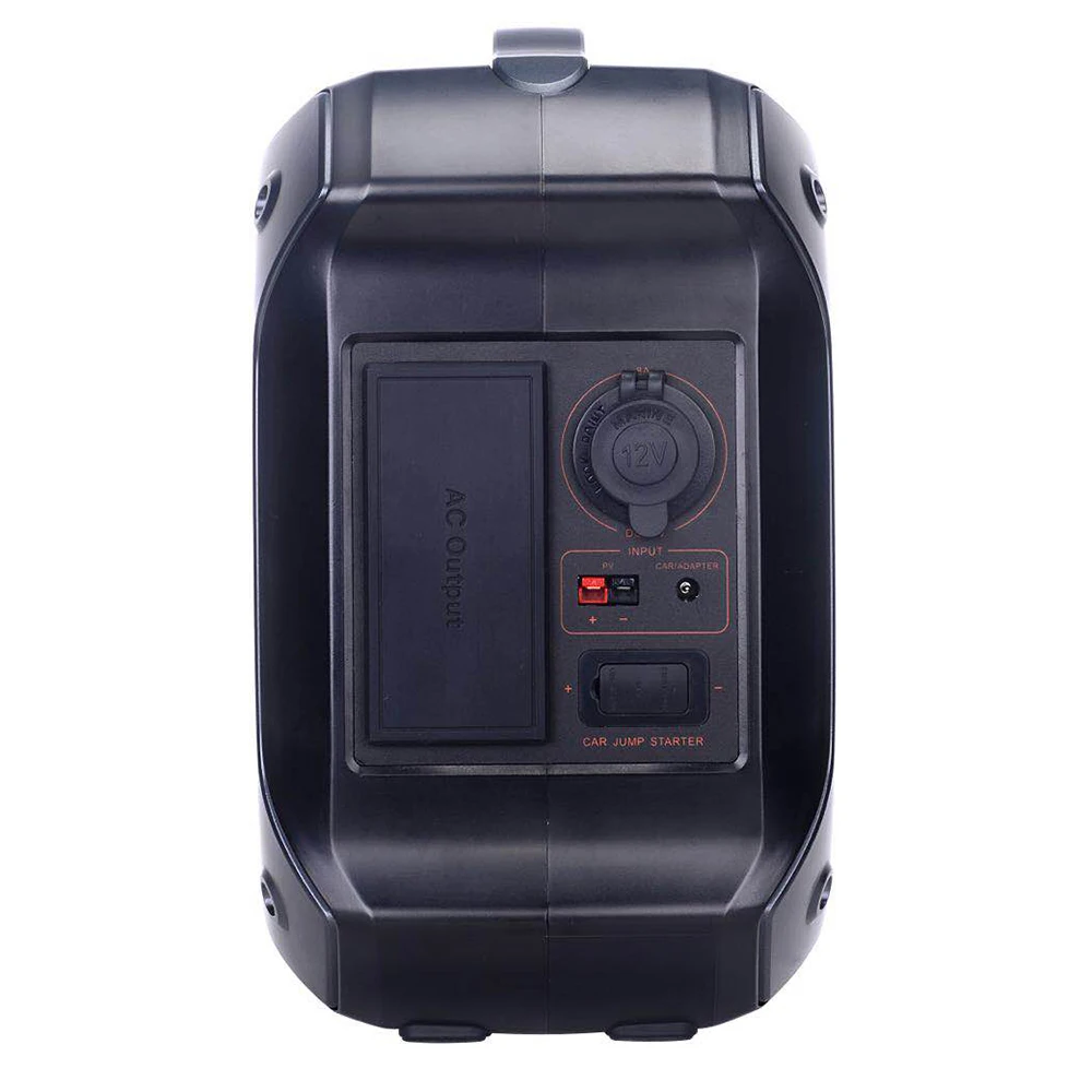 Портативный автомобильный пусковой механизм DC12V 500W 130500mAh Солнечная зарядка через