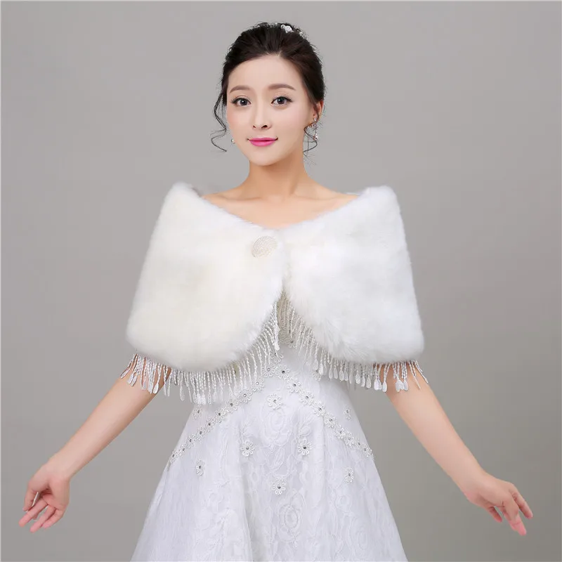 Forevergracedress Бесплатная доставка Элегантный 2018 Искусственный мех палантины