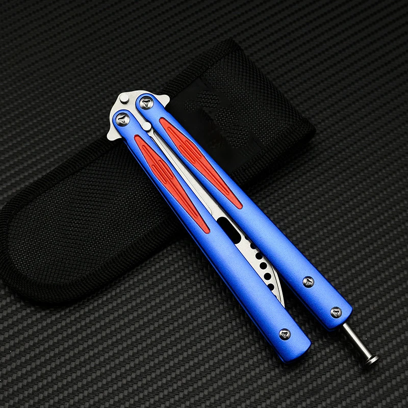 Бабочка в ноже Karambit складные ножи бабочка не острый тренировка Balisong Cs Go карманные ножи бабочка