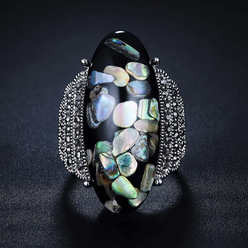 Летнее Новое поступление 2017 винтажные кольца Iutopian в стиле ретро для женщин 4