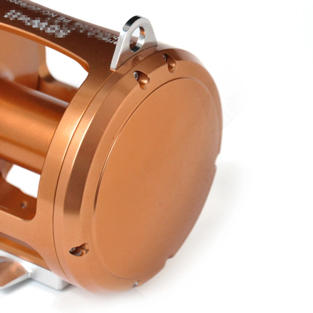 TopLine Рыболовная катушка с двумя скоростными рычагами алюминиевая ЧПУ макс.