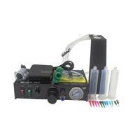 semi automatic glue dispenser 110v220v solder paste liquid controller glue dispenser machine ft 982