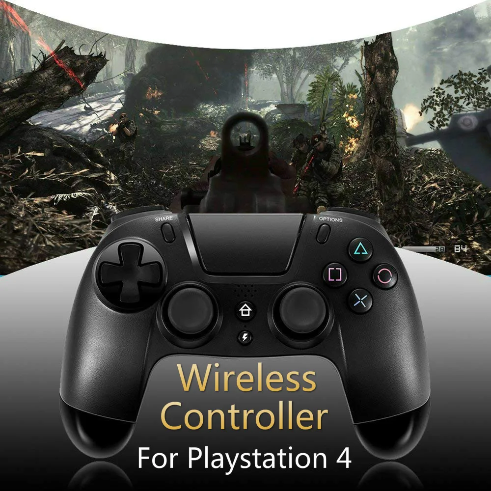 Zorx Беспроводной контроллер для sony PS4 тонкий поляризационный фильтр Pro Bluetooth
