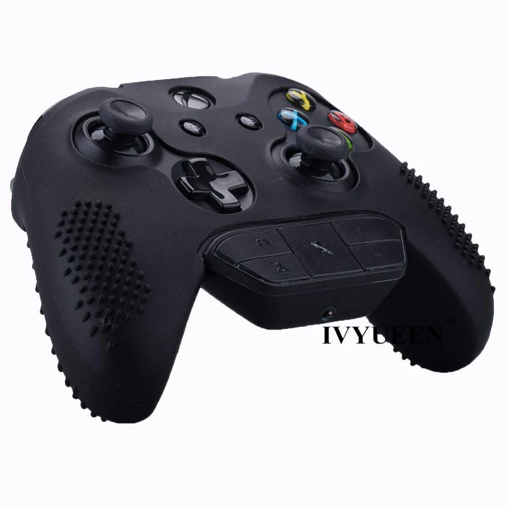 IVYUEEN 14 цветов для microsoft Xbox One X S Тонкий силиконовый чехол для контроллера защитный чехол с палочками для большого пальца