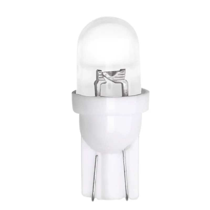 

1Pcs Car Interior Lights LED T10 194 168 501 W5W COB Silica CANBUS DC12V 1SMD White Wedge Side Lamp Tail parking License Bulb