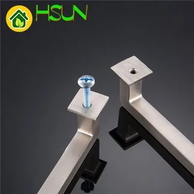 Ручка для шкафа в скандинавском стиле Лаконичное украшение ящика из цинкового