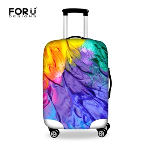 Новый защитный чехол для багажа в стиле граффити, водонепроницаемый Дорожный Чехол для багажа, чехол для 18-30 дюймов, эластичный чехол для костюма, чехол