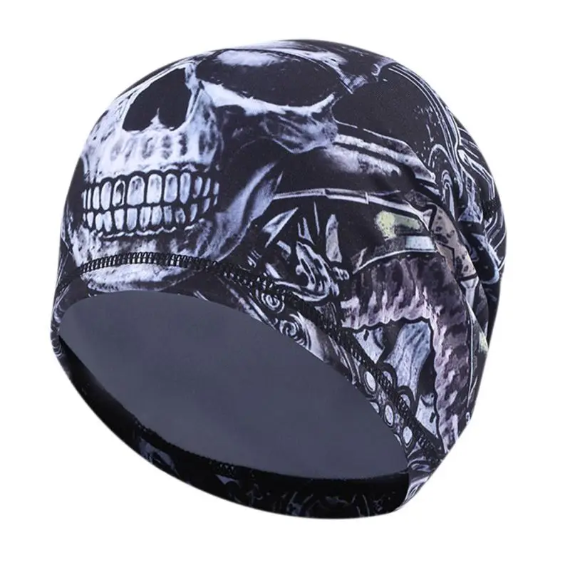 

Outdoor Sports Bike Hats For Men Winter Sport Cycling Bicycle Printing Cap Snow Warm Caps Bicycle Riding Headband 2017 7214