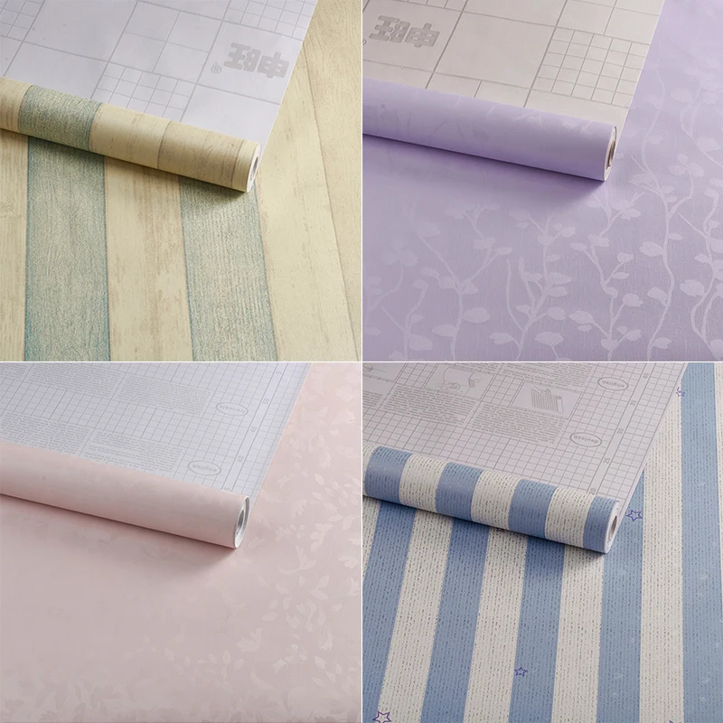 

10 meters wall stickers solid color self-adhesive wallpaper bedroom wallpaper wardrobe table renovation stickers waterproof-207