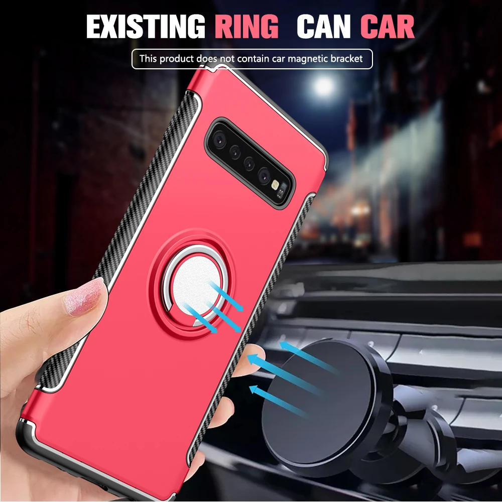3D Ring Case For Xiaomi Redmi Note 7 Luxury Cover 6 Pro 6A 5 mi 9 8 Lite Max 3 Mix A2 |