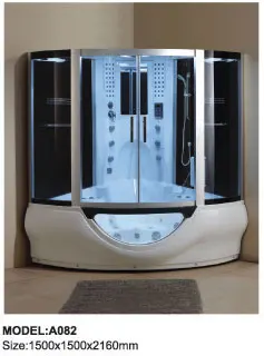 Высококачественная Белая ванная комната Паровая душевая кабина 0262 A082|room|room steamroom