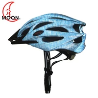 moon ultralight bike helmet reflective light road cycling helmet climbing mtb protective security cycling helmet for men women