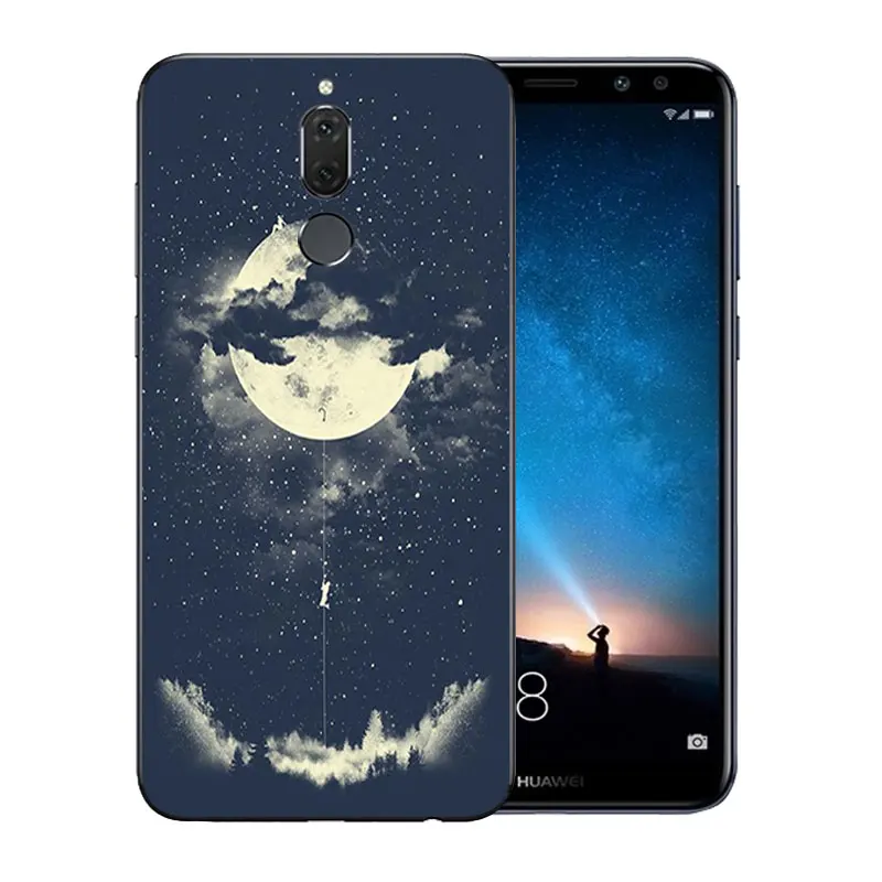 5 9 дюймов для huawei Nova 2i мягкий чехол телефона силиконовый Mate 10 Lite с рисунком лошади