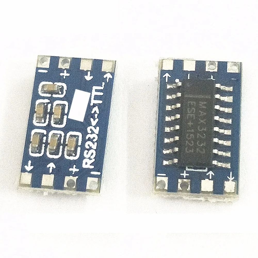 MCU mini RS232 MAX3232 уровень к TTL сдвиг уровня последовательный порт конверсионная