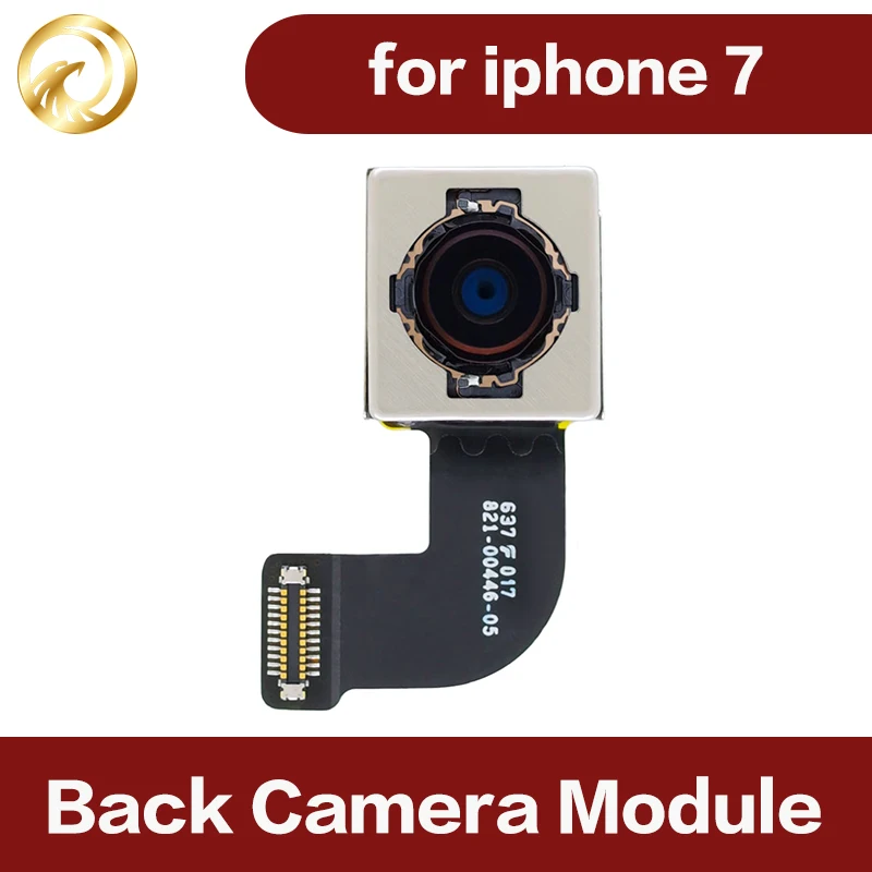 100% ТЕСТ ОК оригинальная задняя большая камера для iPhone 7 Модуль камеры гибкий