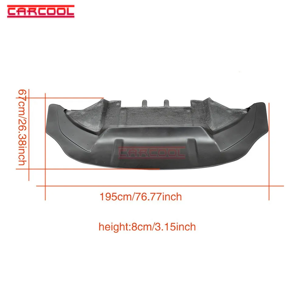 Автомобильный Стайлинг FRP передний диффузор разделитель боди для стекловолокна