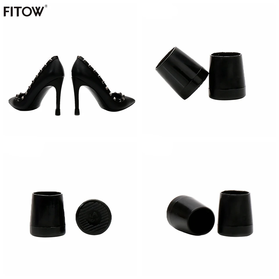 200 Pairs /Lot Heel Protectors High Heeler Stiletto Shoe Covers Cap Heel Stoppers Antislip Heel Replacement Bridal Wedding Party