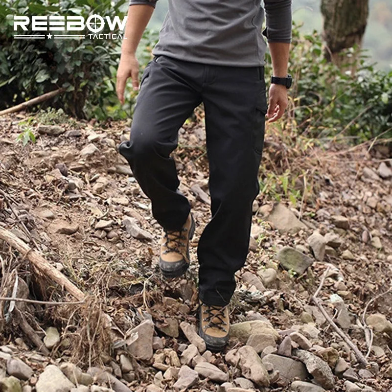 Мужские флисовые брюки REEBOW тактические штаны для активного отдыха походов