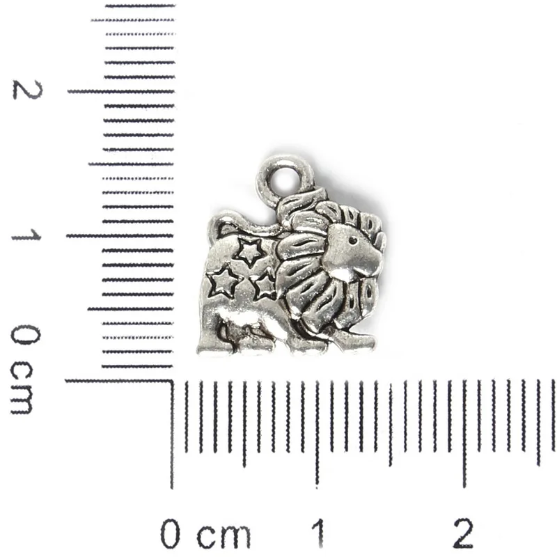 Wholesale 8pcs 12x14mm Zinc Alloy Antique Plated For Jewelry Bracelet Women Children Gifts Making Lion DIY Charms Pendants | Украшения и