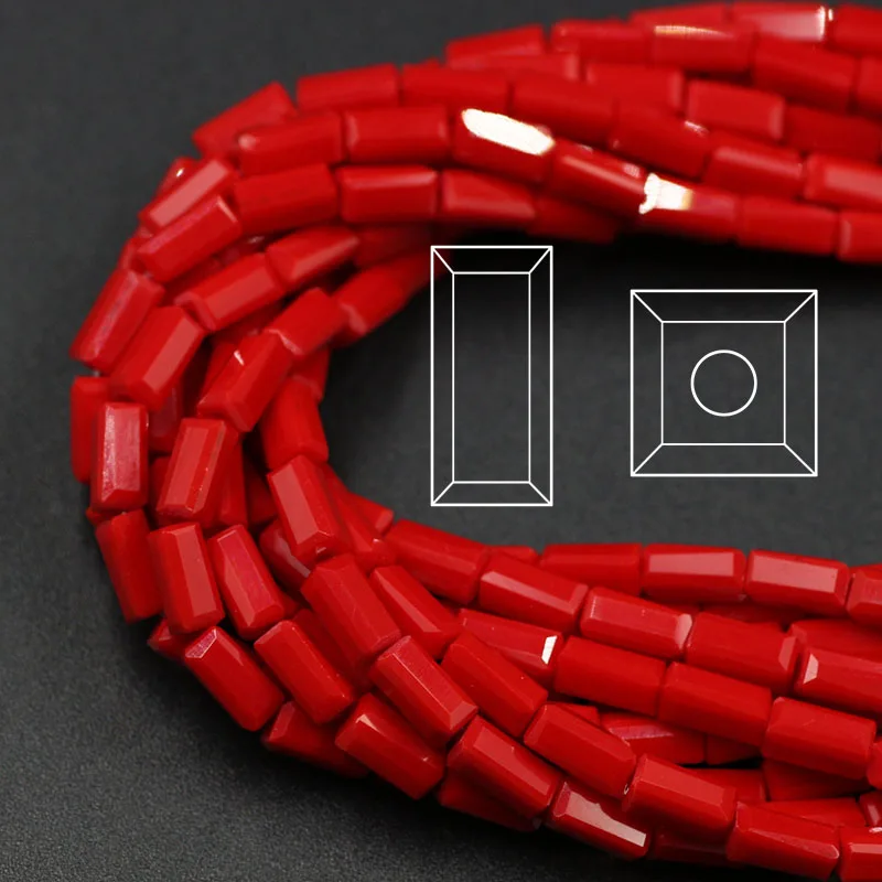 light red porcelain 3*6 мм Подвески Браслеты(80 шт./лот) пищевого качества Силиконовые Бусины бусины для изготовления четок Miyuki бусины для рыбалки люстра кристаллы - Цвет: light red porcelain