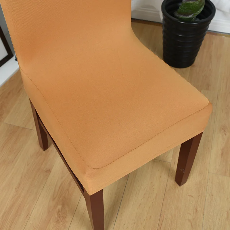 Morigins Fashion Home Textile Chair Cover For Wedding Office Dining Solid Colors Hotel Decoration Case N375 | Дом и сад