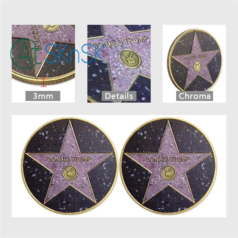 Новый Сувенир голливудская Walk of Fame сохранить Америку большой вызов в честь