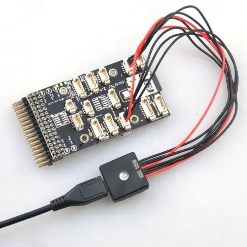 F19509 Контроллер полета Pixhawk PX4 RGB внешний светодиодный usb-модуль расширения полный Цвет w/Защитный чехол для дрона с дистанционным управлением