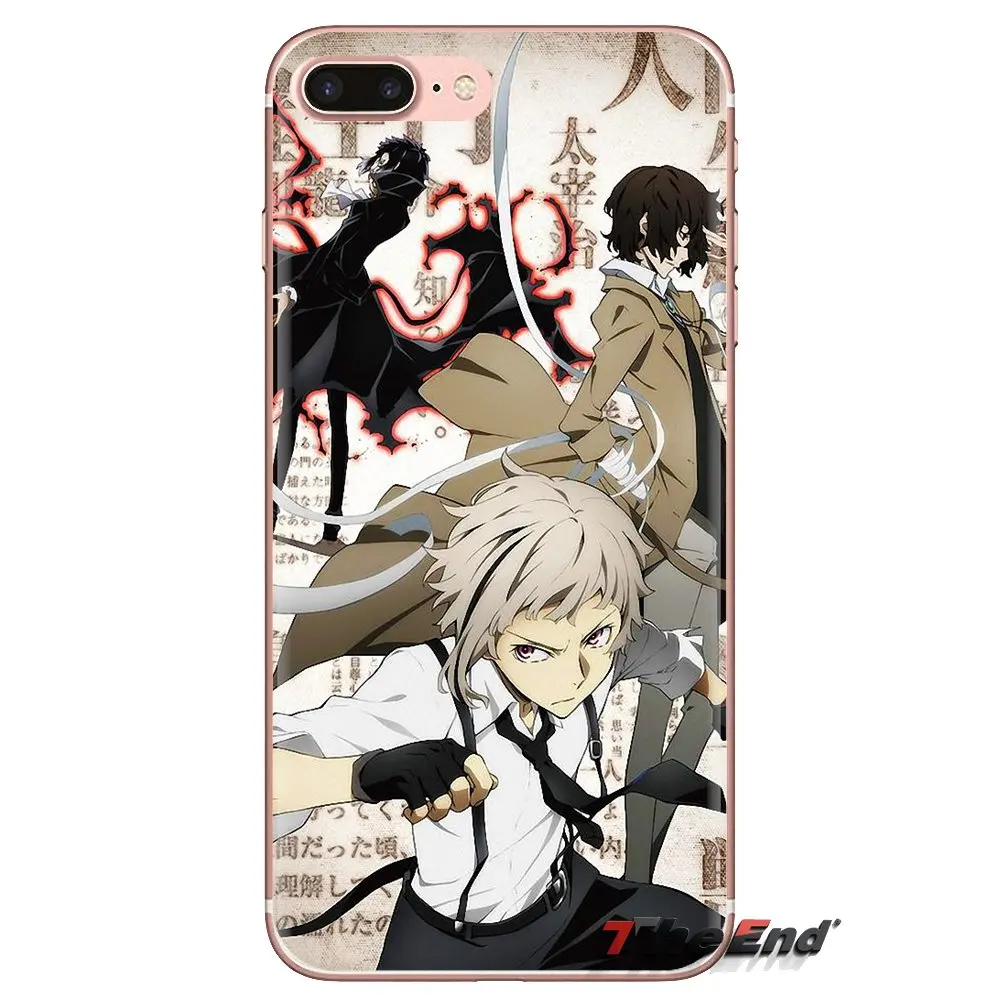 Japanese Anime Bungou Stray Dogs Transparent Soft Case Covers For Huawei Mate Honor 4C 5C 5X 6X 7 7A 7C 8 9 10 8C 8X 20 Lite Pro |