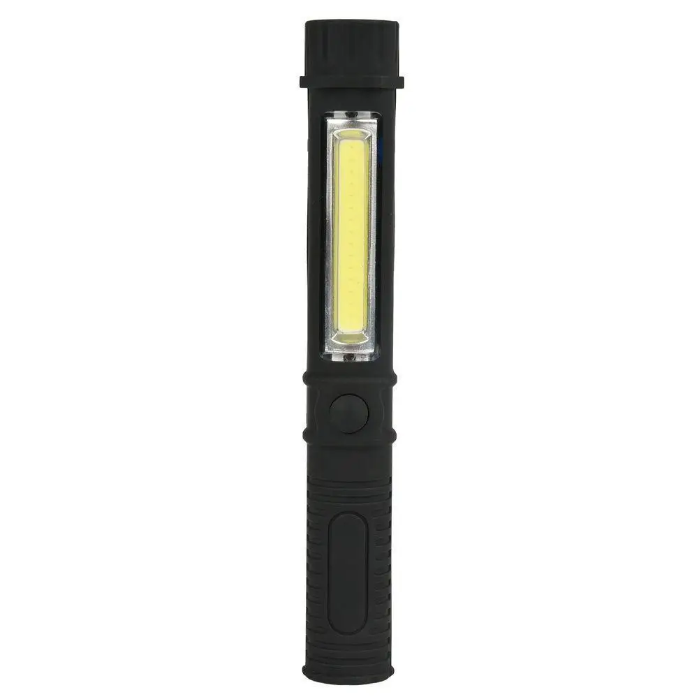 COB LED перезаряжаемая магнитная ручка с зажимом ручной фонарик рабочий свет