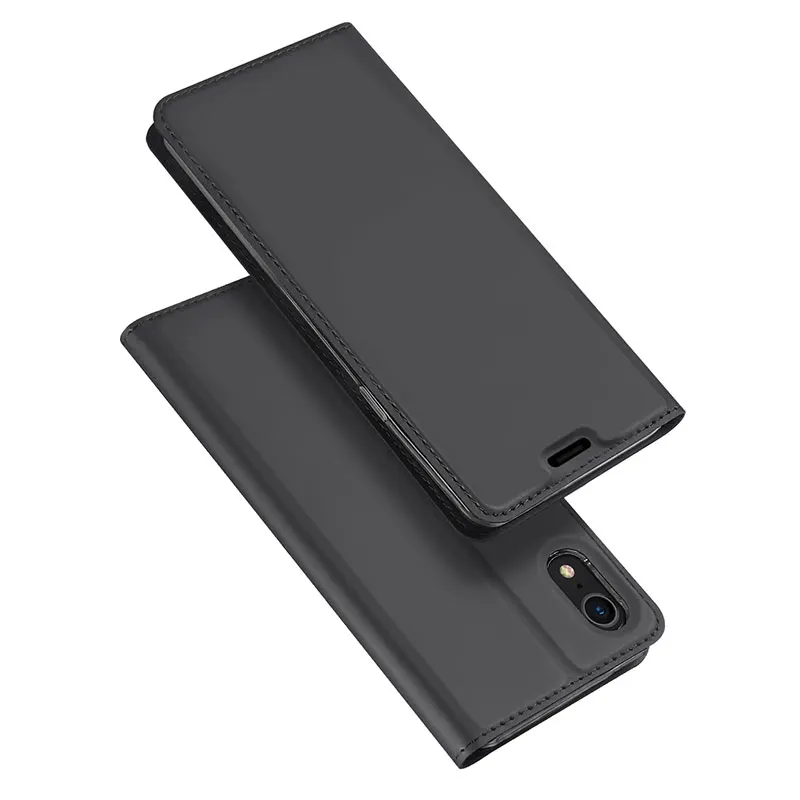 Новый кожаный чехол DUX DUCIS для Apple IPhone X XS Xs Max XR 7 8 6 Plus Карманный Кошелек карт флип