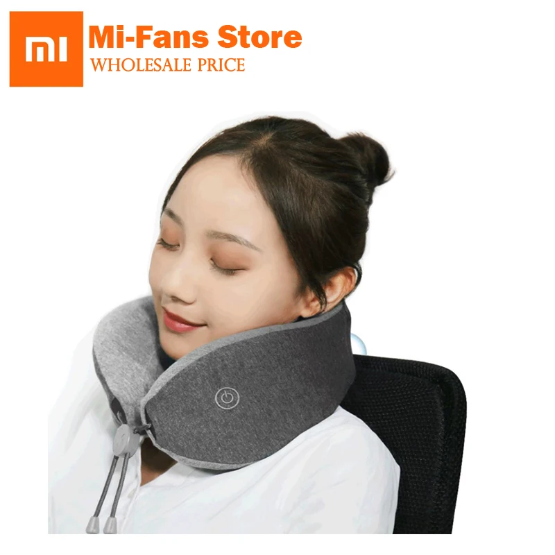 Xiaomi Mijia LF массажер для шеи подушка для шеи Расслабляющая мышечная терапия массажер форма автомобиль/дом инфракрасный 3D сон для умного дома