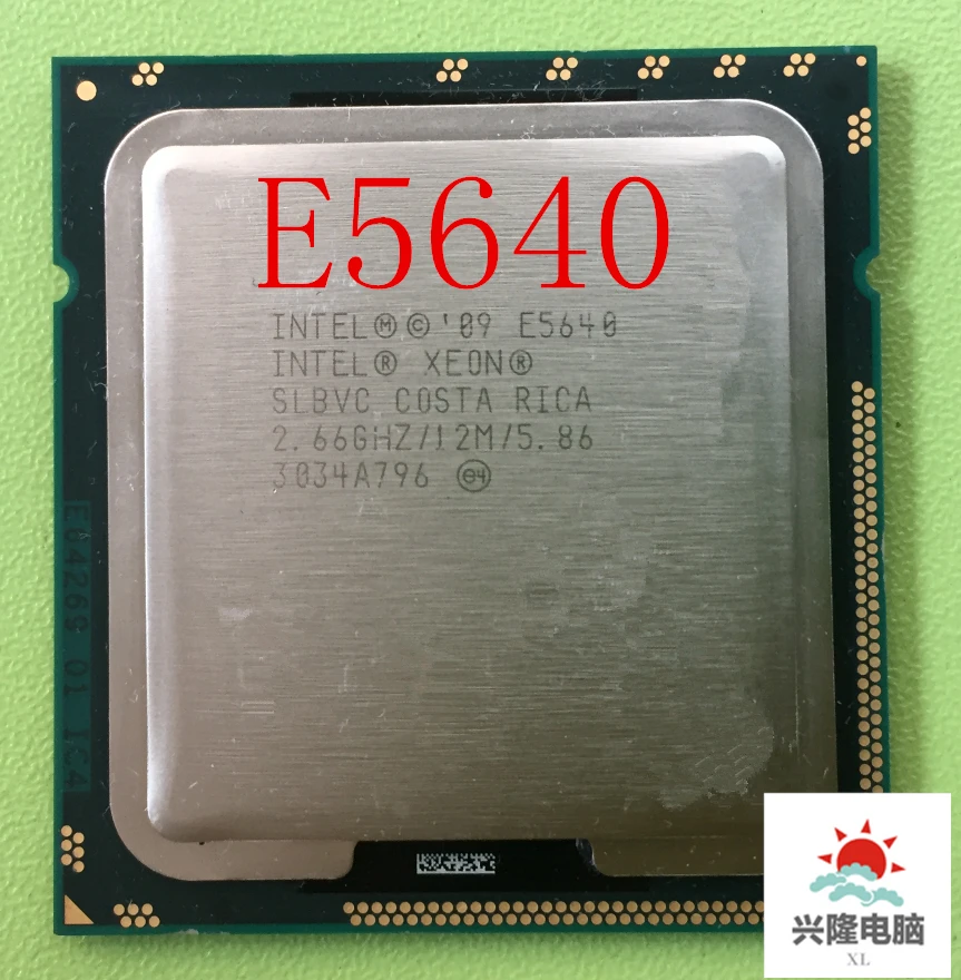 Процессор E5640 e5640 Intel 2 66 ГГц 12 МБ 5.86gt/s LGA1366 SLBVC|processore cpu|lga1366 cpucpu processor |