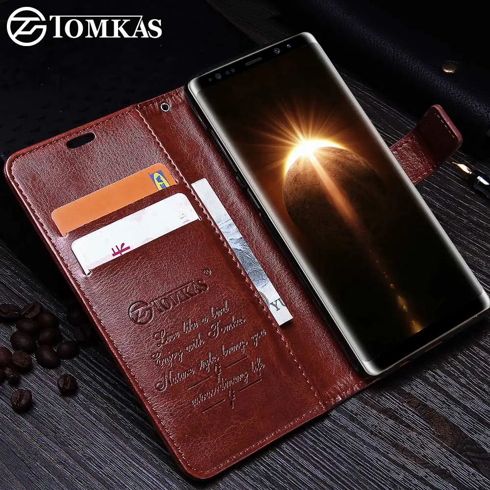 Роскошный чехол из искусственной кожи для samsung Galaxy Note 8 кошелек Note8 Чехол флип с