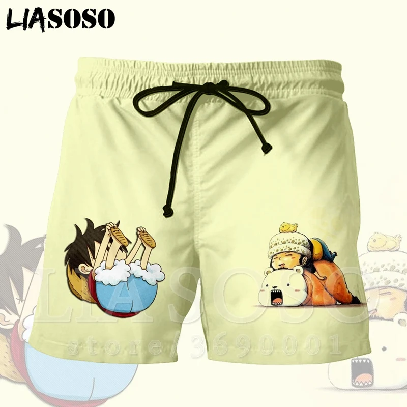 LIASOSO 3d принт в стиле японского аниме Одна деталь Луффи Трафальгар Ло из