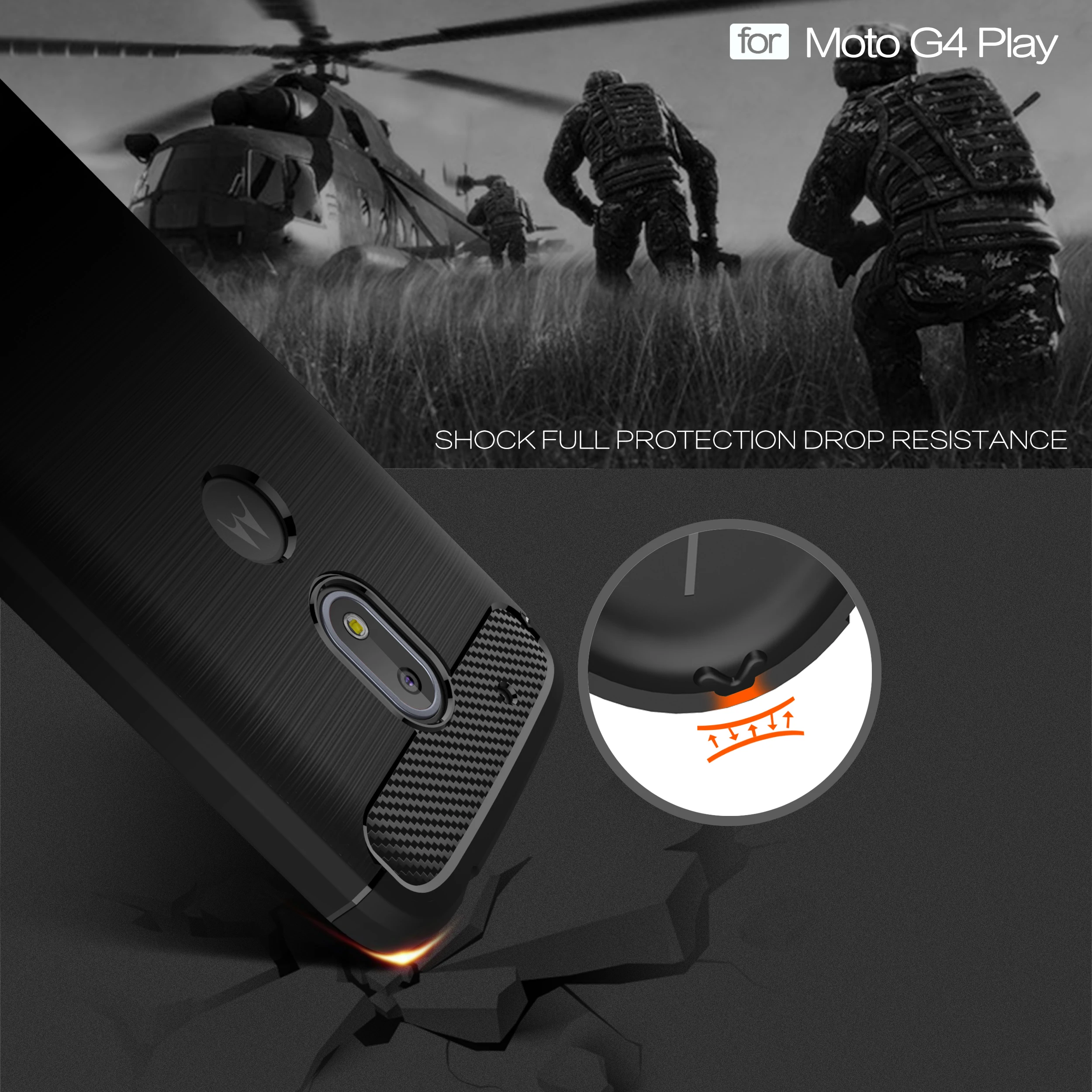 Силиконовый чехол для Motorola G4/G4 play Coque Moto G4 Armor G4play Cover XT1600 XT1601 XT1602 XT1607 XT1609 |