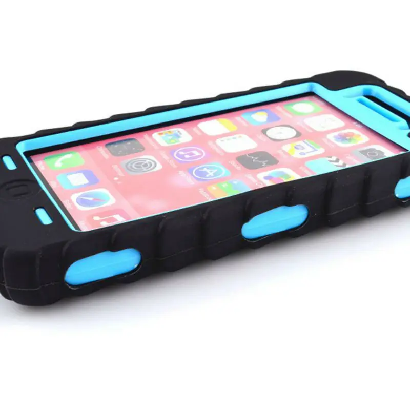5 5S SE 5C 6 6S 7 Plus 4 4S New Tyre Tire Tread Robot Hybrid Anti Shock Armor Rubber Silicone Back Case Skin Cover For iPhone |