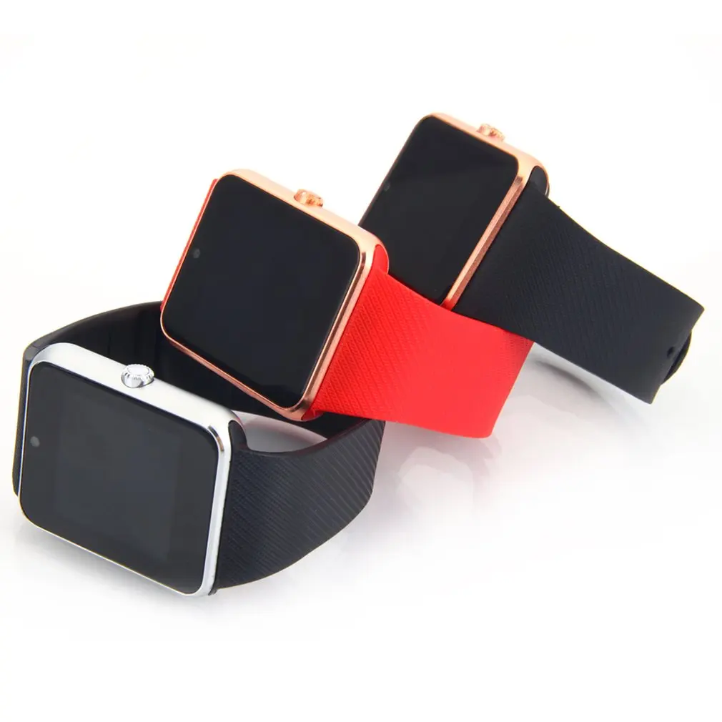 GT08 Bluetooth Смарт часы для телефона наручные Android и iOS с камерой поддержка sim карты TF