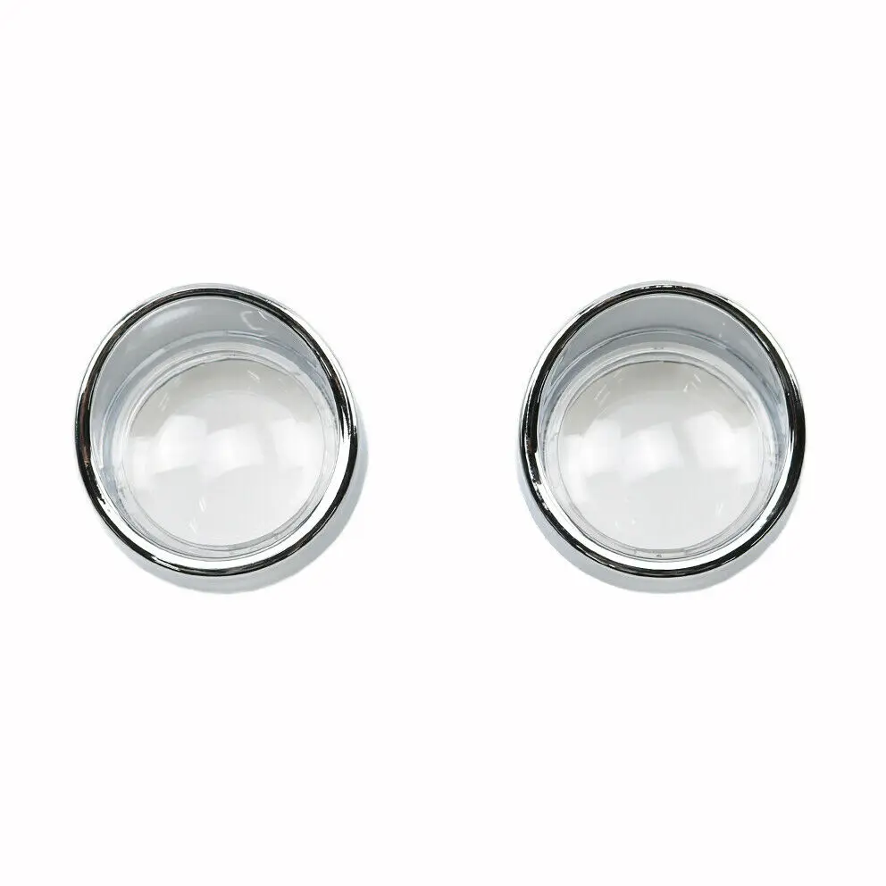 

2x Clear Turn Signals Light Lens Cover For Harley Dyna Softail Touring FLHX