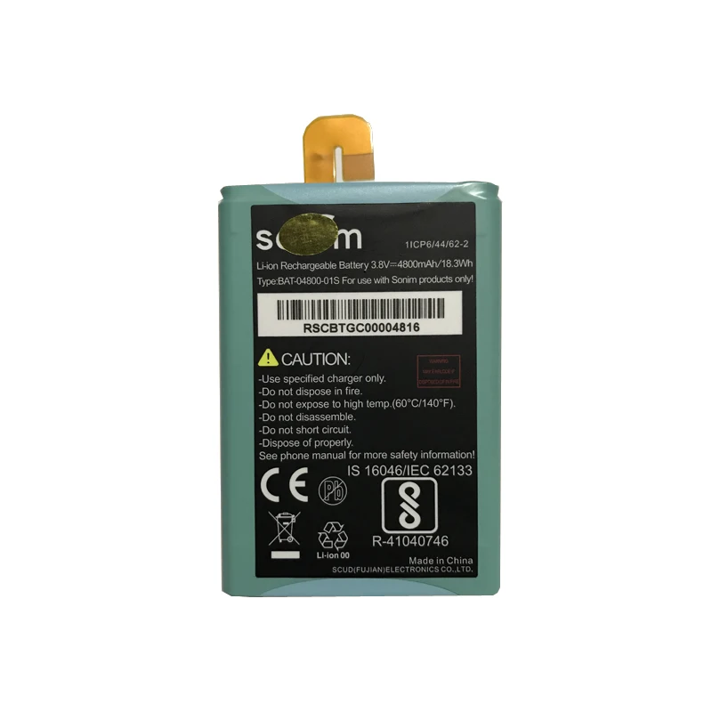 

3.8V 4800mah original battery for Land rover sonim XP7700 XP7S batteries