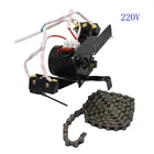 Автоматическая система поворота яиц, инкубатор 220 В110 В, цепь 100 см, промышленный Поворотный двигатель для плотных яиц с