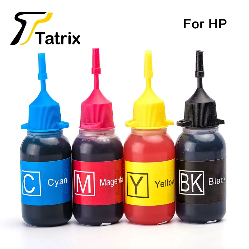 Чернила Tatrix для заправки чернил 4 х30 мл картриджа HP 178XL 364XL 655 950XL 940XL 934XL|dye ink|dye ink for