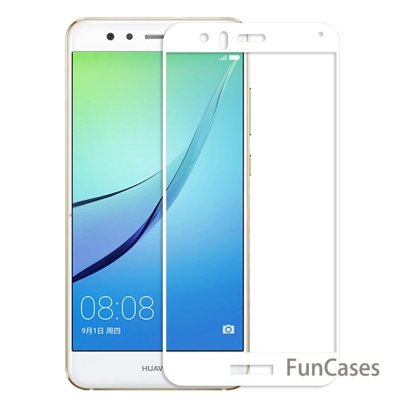 3D полное покрытие из закаленного стекла для huawei nova Lite/nova 2 Plus Защитная пленка